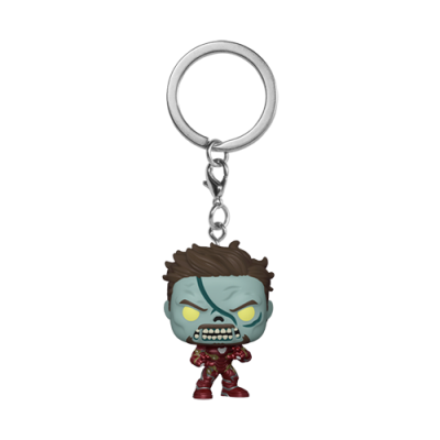 Ключодържател POP! KEYCHAIN ZOMBIE IRON MAN - MARVEL STUDIOS WHAT IF?
